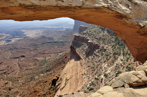 Mesa Arch overlook